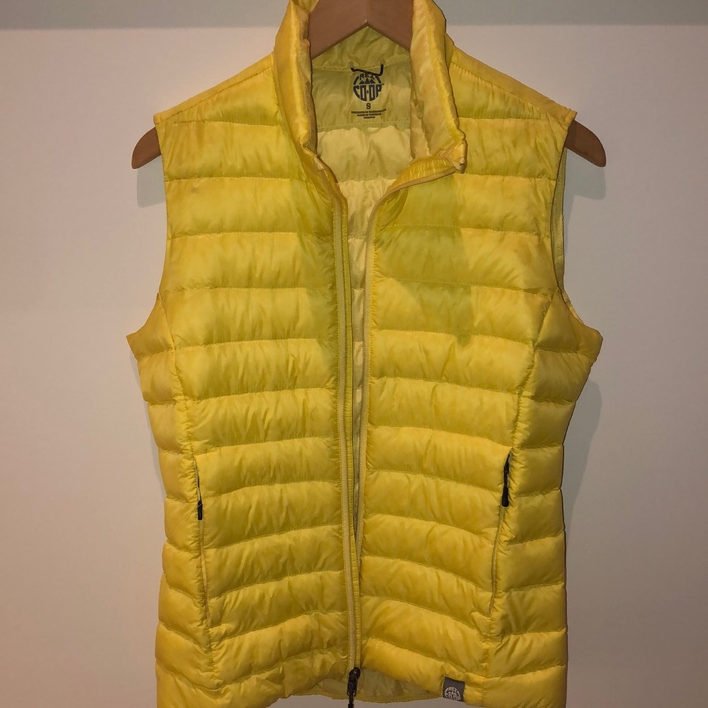 Retro REI Co-op down feather vest